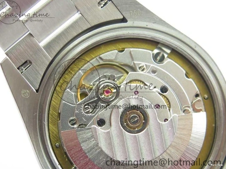 MiroTime 0521 Day-Date 36mm 128239 SS Crystal BP Best Edition Blue Crystal Marker Dial on SS President Bracelet A OdorResistant 2677